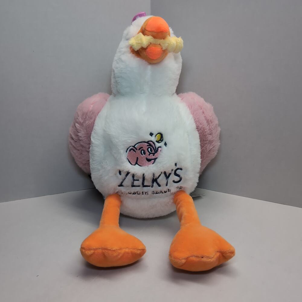 Sandy The Seagull Zelky's Rehoboth Beach DE Curly French Fry Plush Fiesta